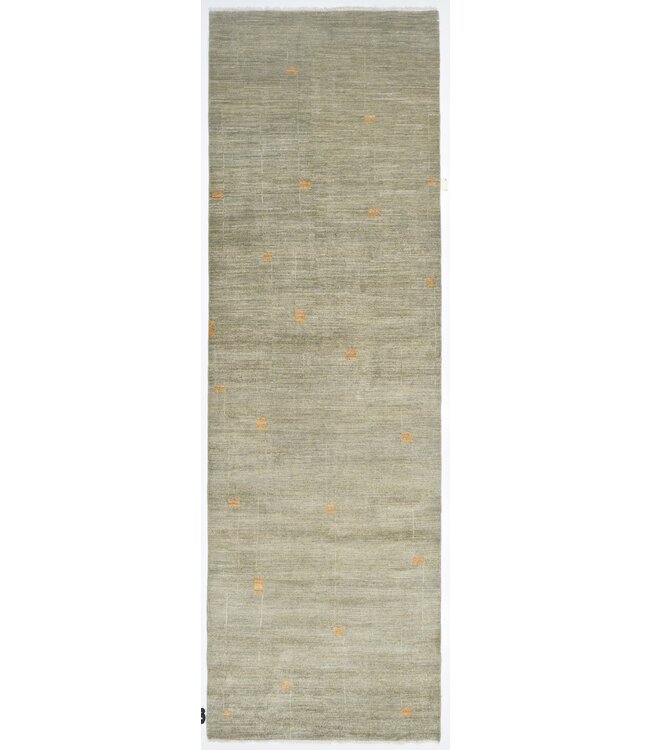 Vloerkleed naturel crème 378 x 120 cm