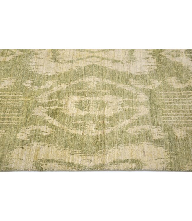 Damask Green Rug 186 x 120 cm