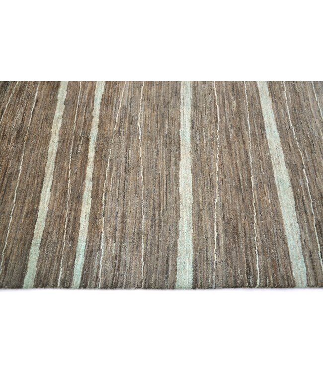 Holz Erde Teppich 180 x 115 cm