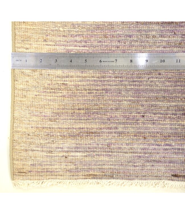 Natürlicher Creme-Teppich 283 x 079 cm