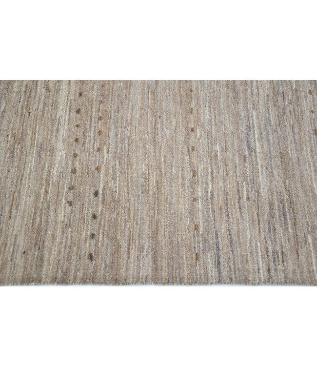 Creme gestippeld vloerkleed 192 x 075 cm