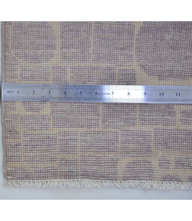 Creme Cirsquare Rug 421 x 075 cm