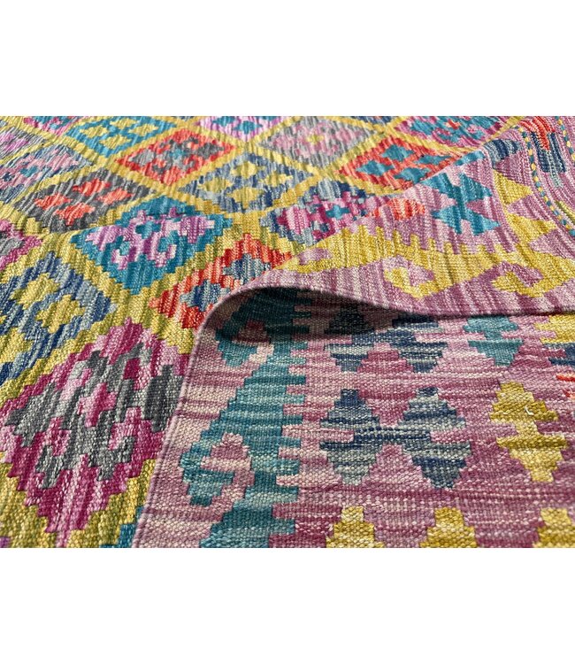 343 x 254 cm  Handmade Afghan  traditional  Kilim Area Rug Wool