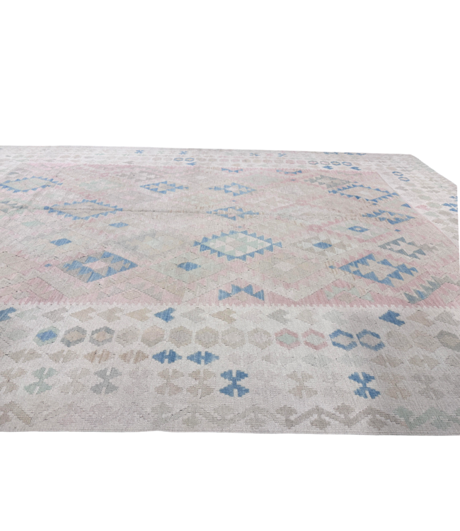 352 x 240 cm  Handmade Afghan  traditional  Kilim Area Rug Wool