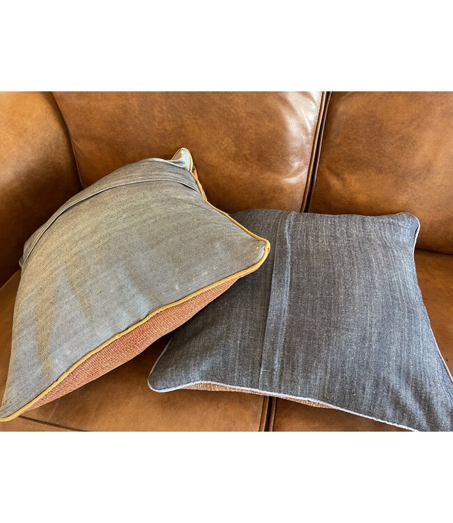 kelim kussens modern ca 45x45 cm met vulling