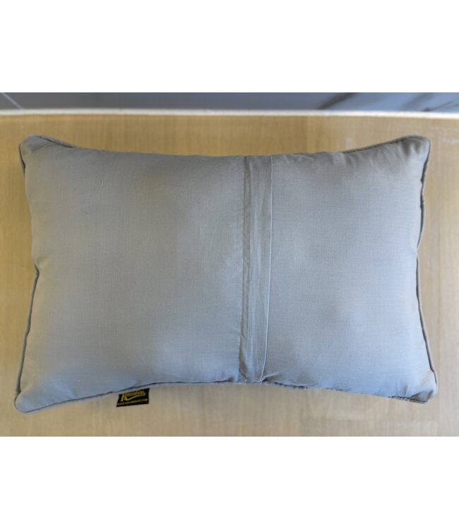 1x natural kelim kussens traditioneel ca 60x40  cm met vulling