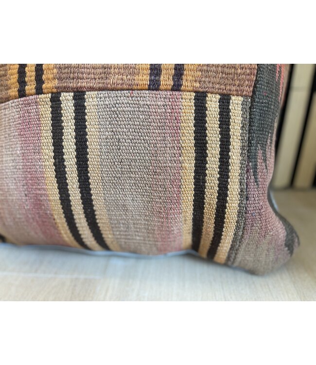 kilim cushion vintage  ca 45x45 cm with filling