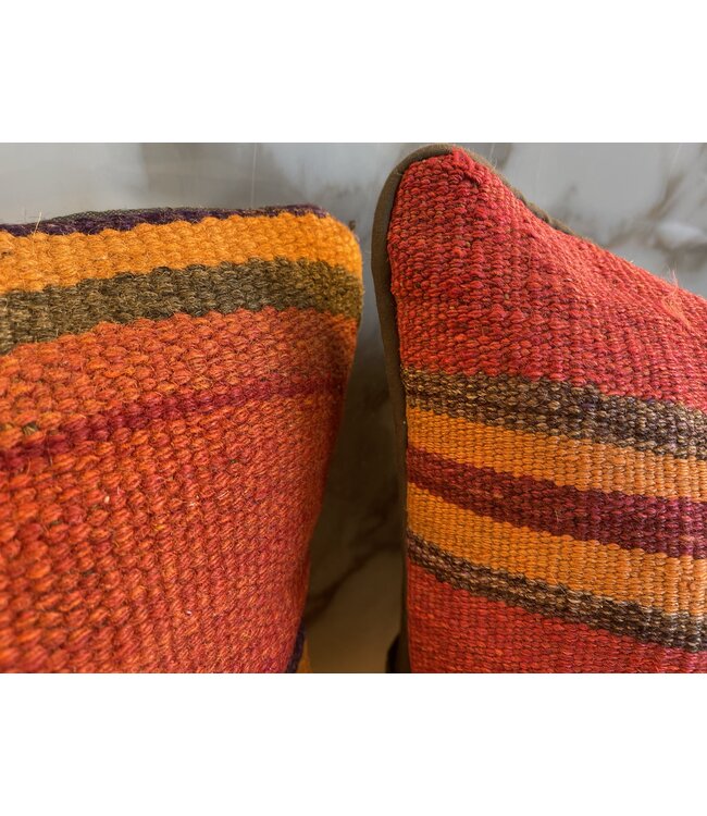 kilim cushion vintage  ca 45x45 cm with filling