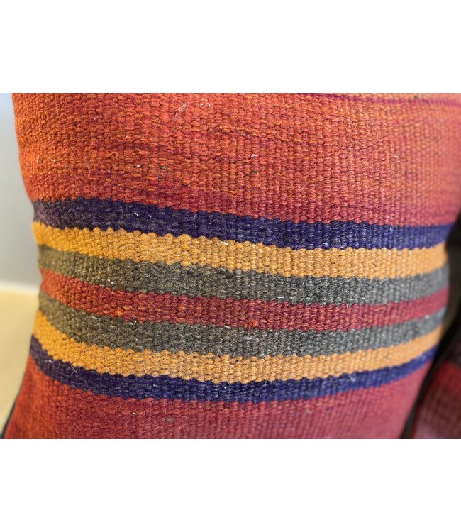 kilim cushion vintage  ca 45x45 cm with filling