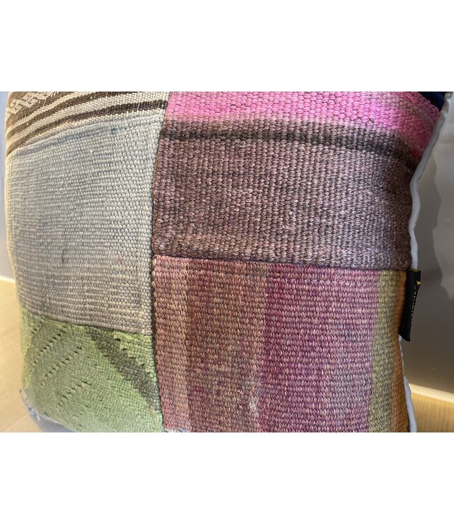 kilim cushion vintage  ca 45x45 cm with filling