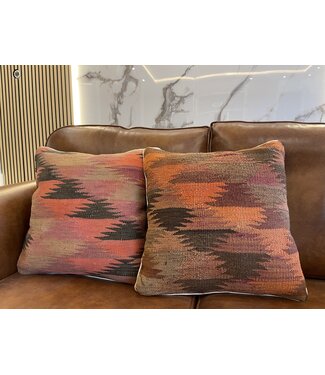 Kelimshop kelim kussens vintage ca 45x45 cm met vulling