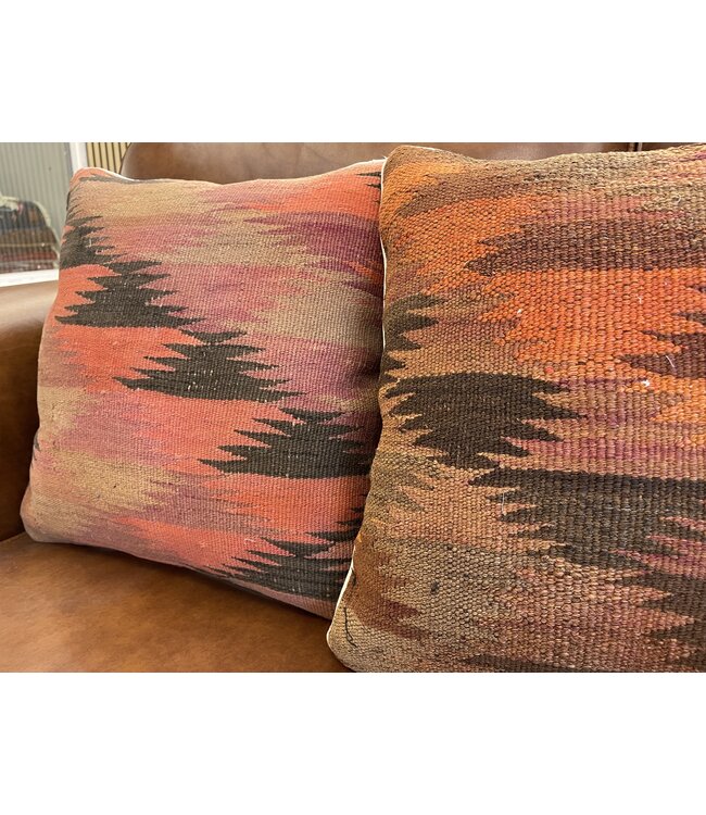 kilim cushion vintage  ca 45x45 cm with filling