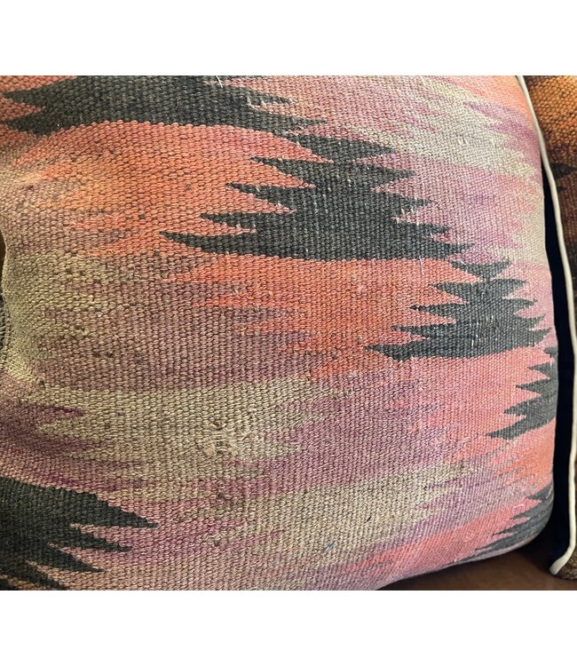 kelim kussens vintage ca 45x45 cm met vulling