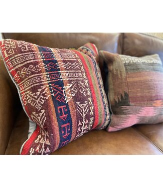 kilim cushion vintage  ca 45x45 cm with filling