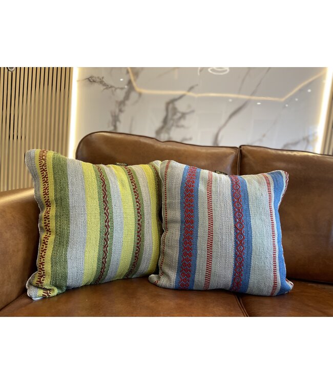 kilim cushion vintage  ca 45x45 cm with filling