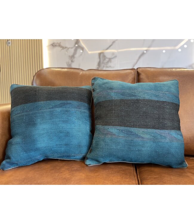 kilim cushion vintage  ca 45x45 cm with filling