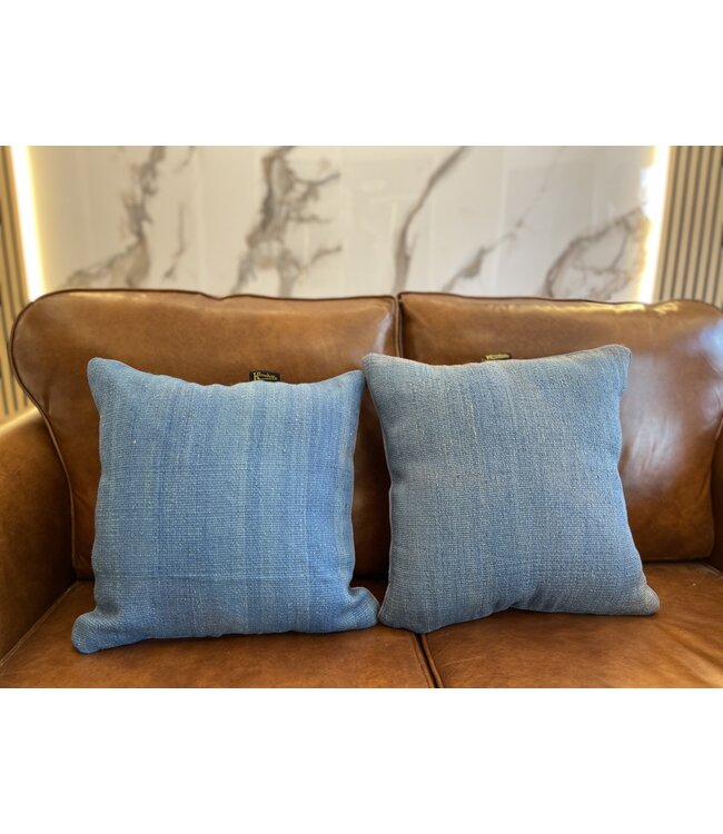 2x kilim cushion modern  ca 45x45 cm with filling