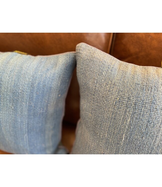 2x kelim kussens modern ca 45x45 cm met vulling