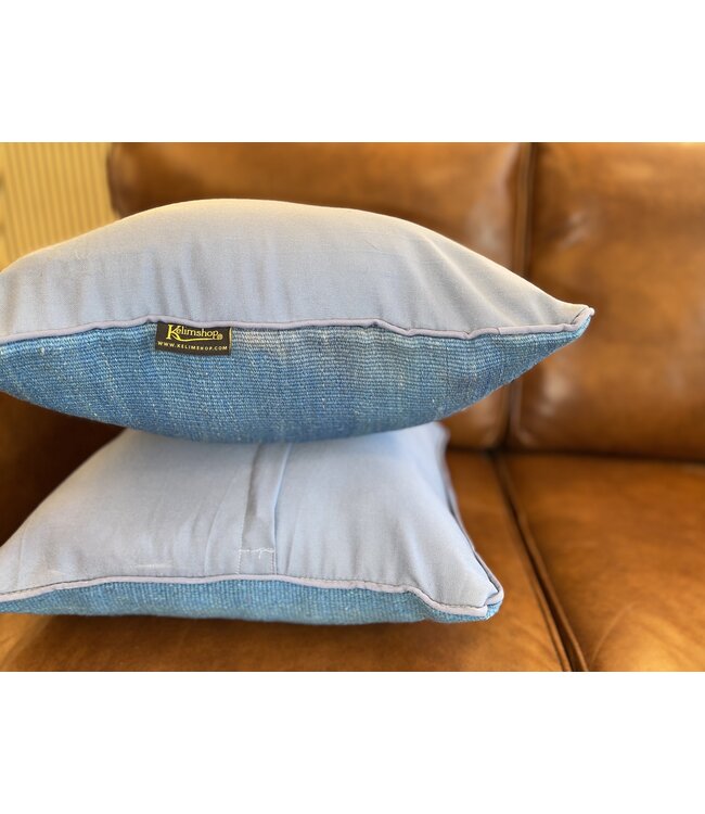 2x kelim kussens modern ca 45x45 cm met vulling