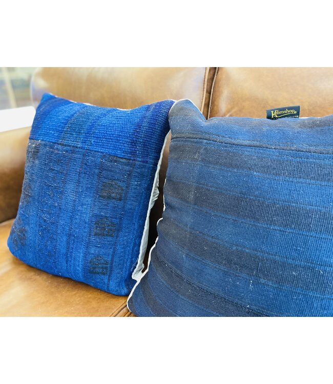 2x kelim kussens modern ca 45x45 cm met vulling