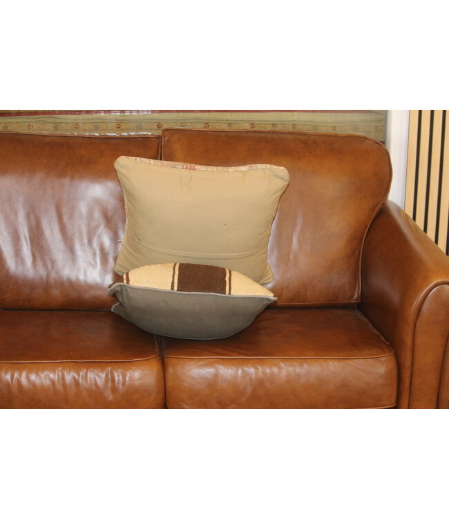 2x kelim kussen vintage wol unieke kussens ca 45x45 cm met vulling