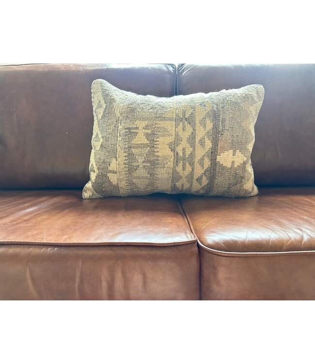 kilim cushion Natural Kilim ca 60x40 cm