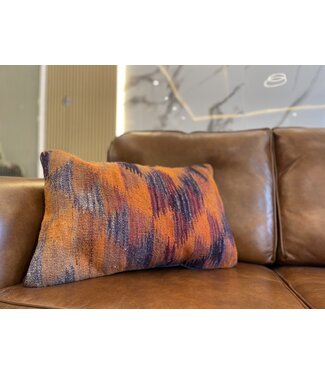 Kelimshop Kelim-Kissenbezug mit Vintage-Kelim ca. 60 x 40 cm, mit Füllung