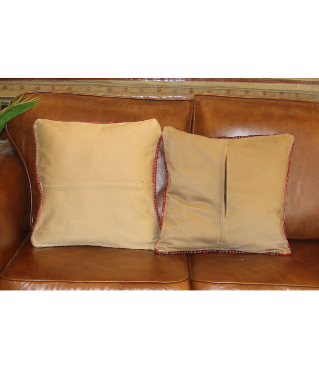 2x kilim cushion vintage wool unique cushions ca 45x45 cm with filling