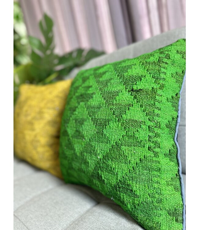 2x kilim cushion modern  ca 45x45 cm with filling