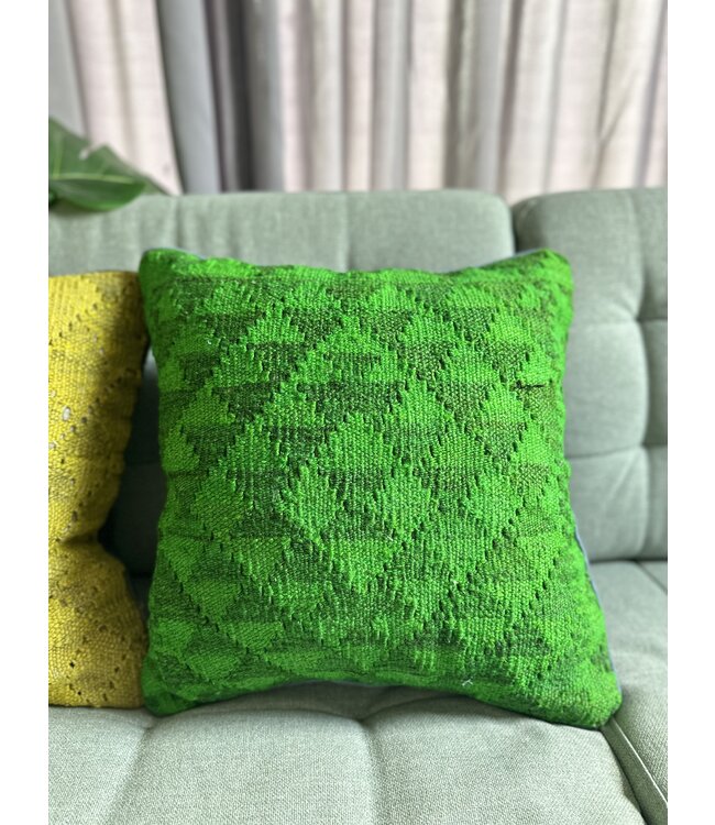 2x kelim kussens modern ca 45x45 cm met vulling