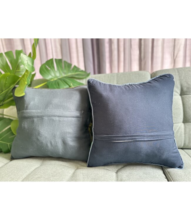 2x kilim cushion modern  ca 45x45 cm with filling