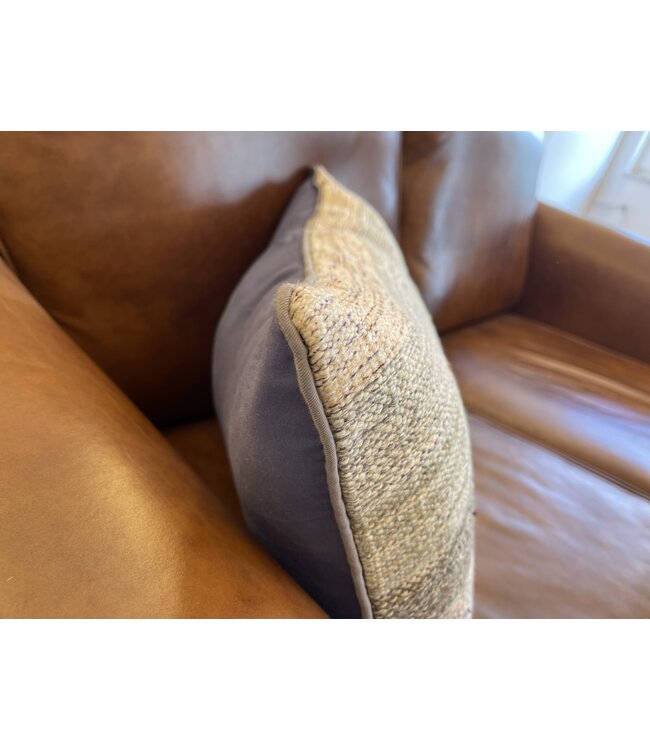 Kelim kussenhoes met modern kelim ca 60x40 cm met vulling