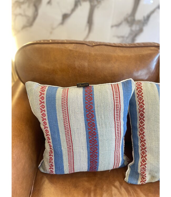 2x kelim kissens moderne kilim ca 45x45 cm mit Füllung