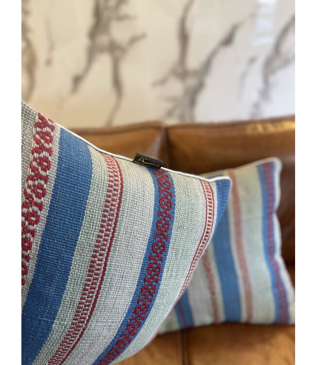 2x kelim kissens moderne kilim ca 45x45 cm mit Füllung