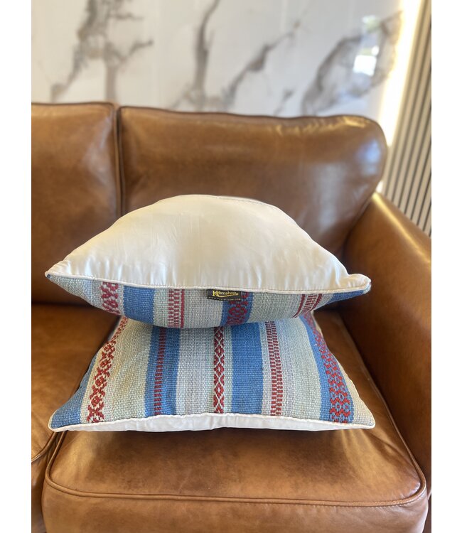 2x kilim cushion modern kelim ca 45x45 cm with filling