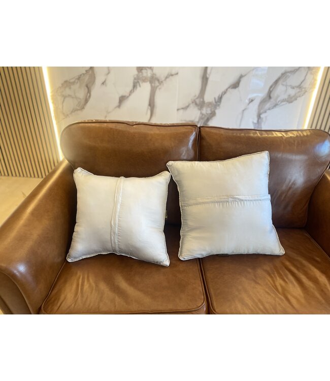 2x kilim cushion modern kelim ca 45x45 cm with filling