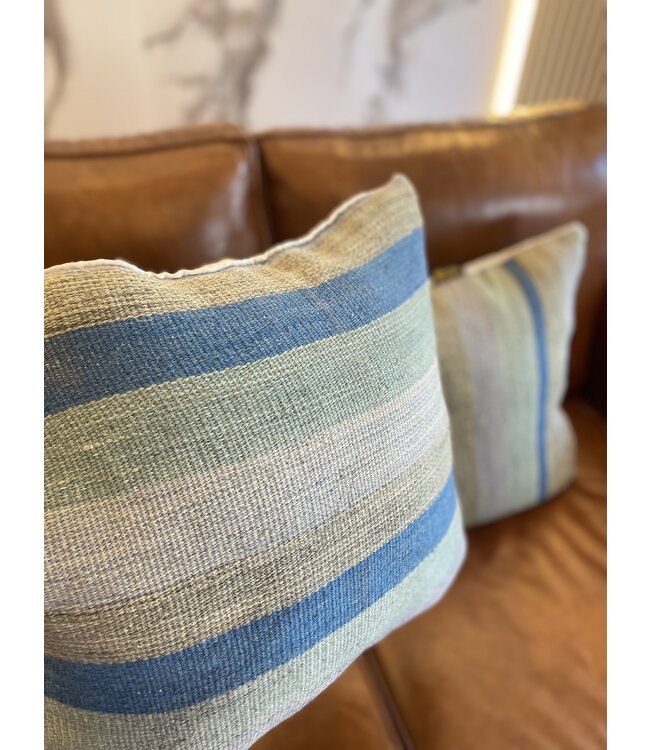 2x kilim cushion modern kelim ca 45x45 cm with filling