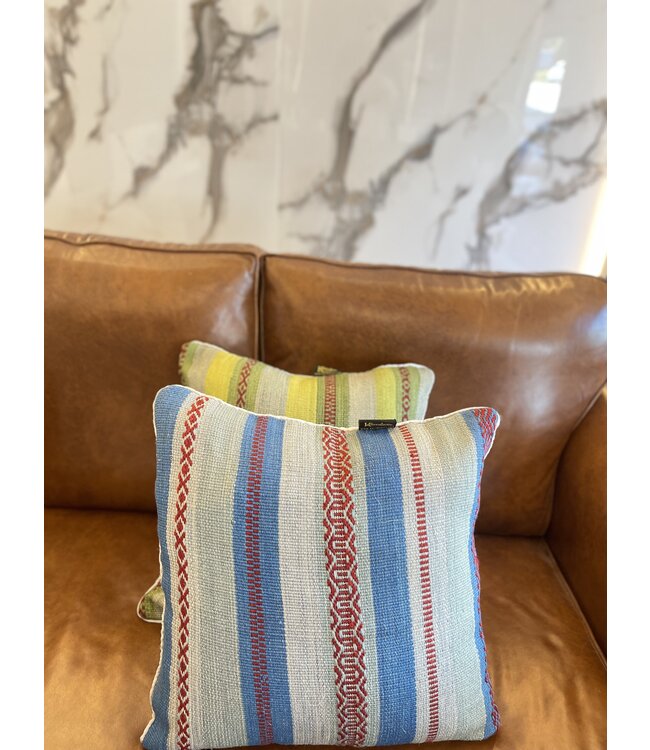 2x kelim kissens moderne kilim ca 45x45 cm mit Füllung