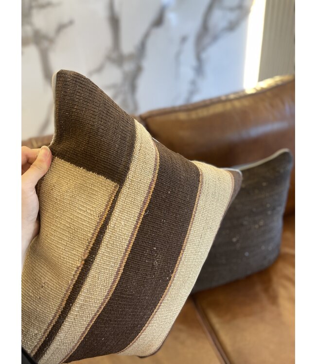 2x kilim cushion modern kelim ca 45x45 cm with filling