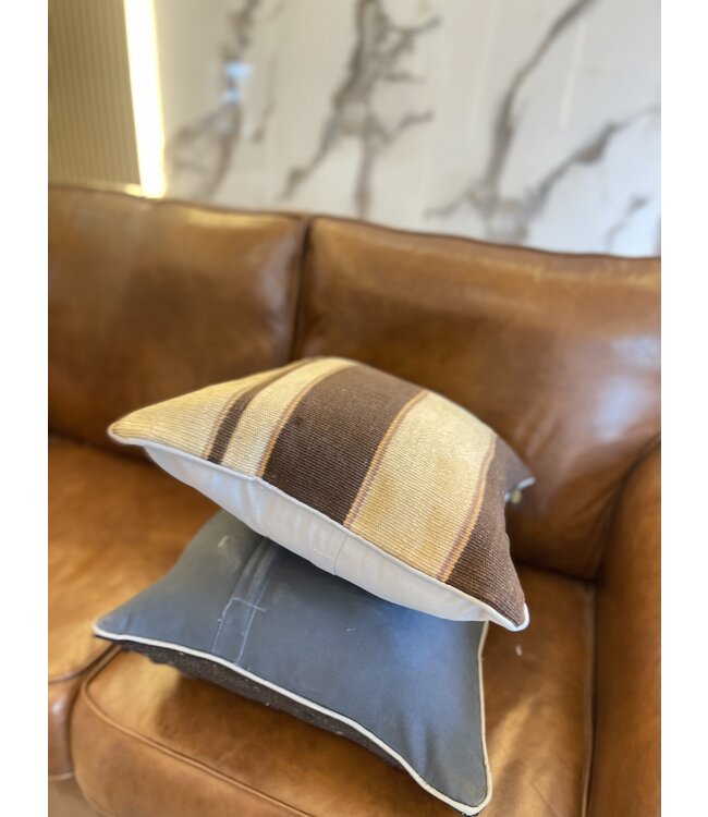 2x kelim kissens moderne kilim ca 45x45 cm mit Füllung