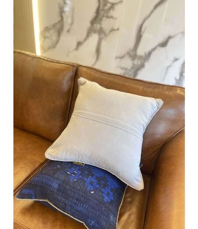 2x kilim cushion vintage wool unique cushions ca 45x45 cm with filling