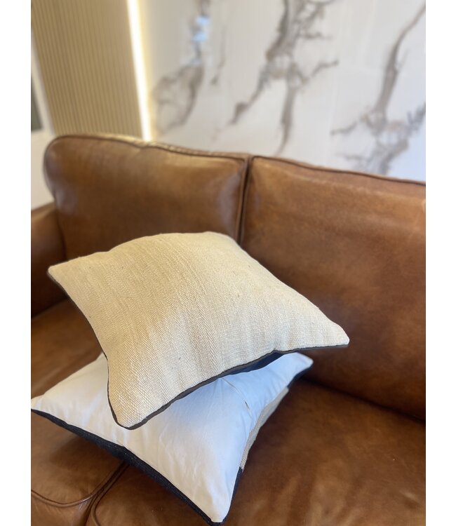 2x kilim cushion modern kelim ca 45x45 cm with filling