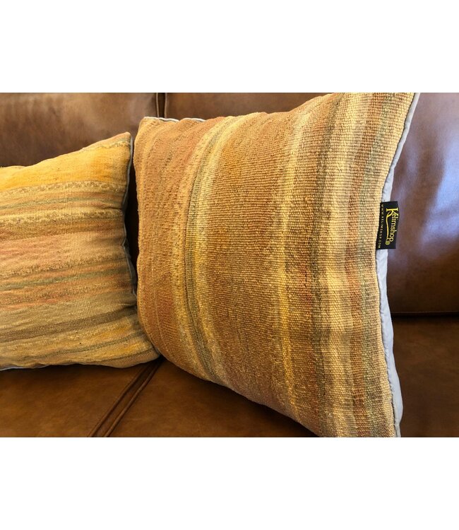 2x kelim kissens moderne kilim ca 45x45 cm mit Füllung