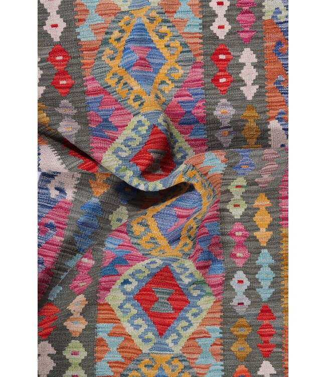 Kelim rug runner 202 x 80 cm