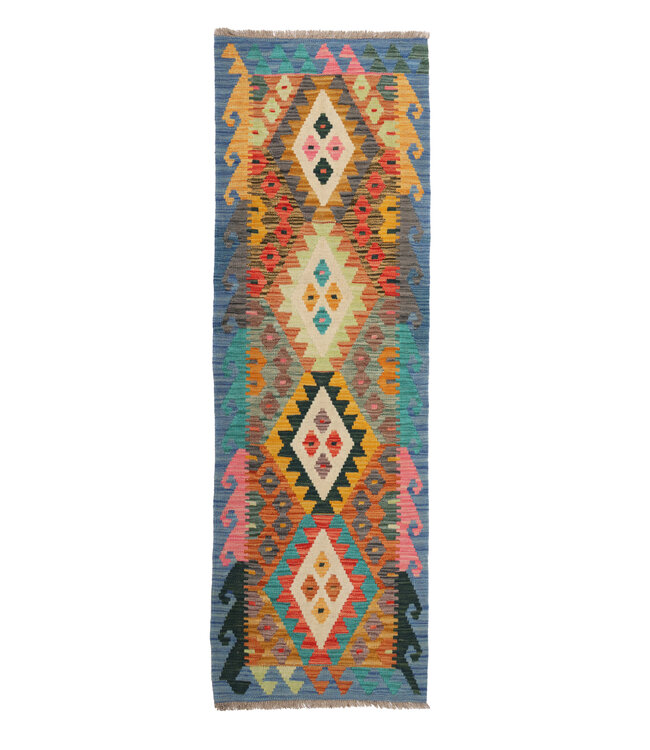 Kelim rug runner  197 x 64 cm