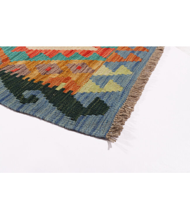 Kelim rug runner  197 x 64 cm