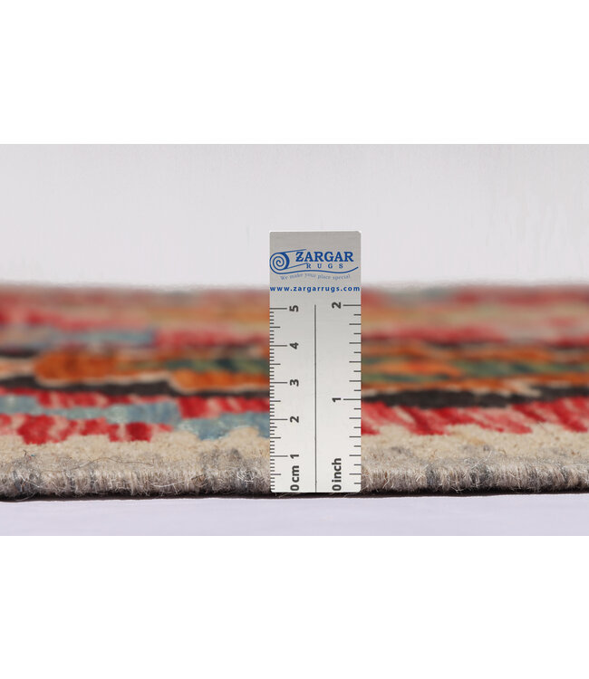 Kelim kleed loper  206 x 79 cm  vloerkleed tapijt kelims hand geweven