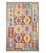 195 x 128 cm Handgefertigter Afghanischer traditioneller Kilim Teppich Woll