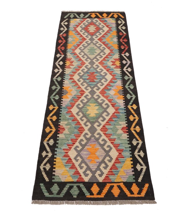 Kelim rug runner 200 x 64 cm