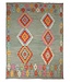 200 x 149 cm Handgefertigter Afghanischer traditioneller Kilim Teppich Woll
